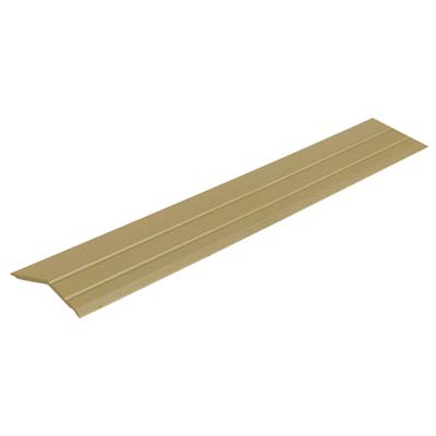 PIAGGIA ADESIVA PAVIMENTO DISLIVELLO ALLUMINIO ORO  MM 35 L.CM 90 MM 0/8 Immagine principale del prodotto