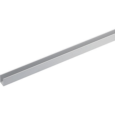PROFILO CANALINA SINGOLA ARCANSAS ALLUM ARGENTO S.MM 1,0 MM 10X20 H.CM 100 Immagine principale del prodotto