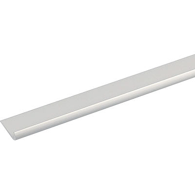 PROFILO UNGHIETTA ARCANSAS ALLUM ARGENTO S.MM 1,0 L.MM 25 H.CM 100 Immagine principale del prodotto