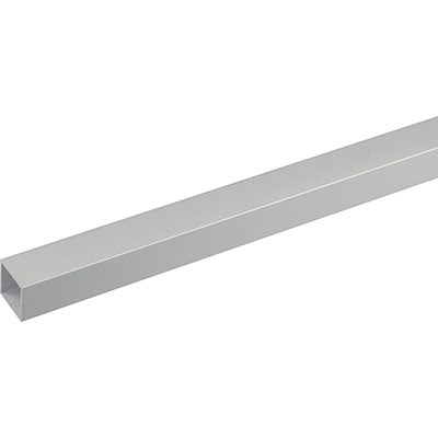 PROFILO QUADRELLO VUOTO ARCANSAS ALLUM ARGENTO S.MM 1,0 MM 15X15 H.CM 100