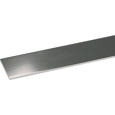 PROFILO PIATTO ARCANSAS ALLUM ARGENTO LUX S.MM 2,0 MM 20 H.CM 100