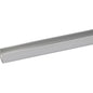 PROFILO CANALINA SINGOLA ARCANSAS ALLUM ARGENTO LUX S.MM 1,0 MM 10X10 H.CM 100