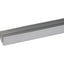 PROFILO CANALINA DOPPIA ARCANSAS ALLUM ARGENTO LUX S.MM 1,0 MM 20X18 H.CM 100