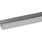 PROFILO CANALINA DOPPIA ARCANSAS ALLUM ARGENTO LUX S.MM 1,0 MM 20X18 H.CM 100