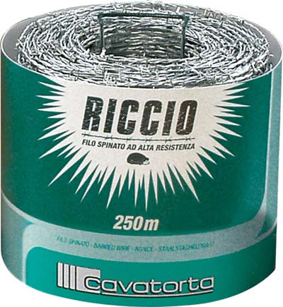 FILO SPINATO ZINCATO RICCIO CAVATORTA MM 1,7 L.MT 250 Immagine principale del prodotto