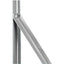 SAETTA RECINZIONE ZINCATA SEZIONE MM 25X25X3,0 H.CM 120