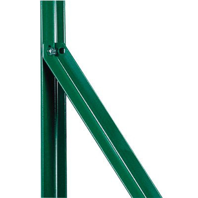 SAETTA RECINZIONE PLASTICATA SEZIONE MM 25X25X3,0 H.CM 120