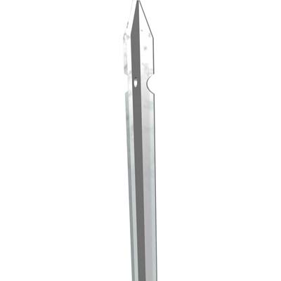 PALETTO RECINZIONE ZINCATO SEZIONE MM 35X35X3,5 H.CM 250