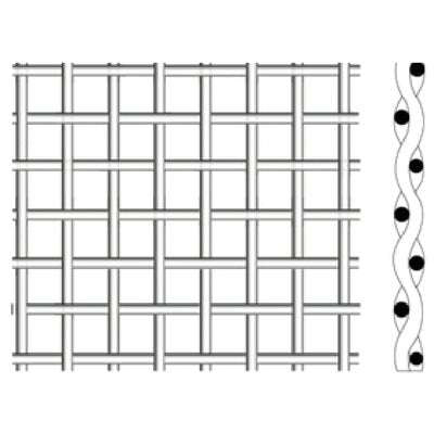 RETE TESSUTA ZINCATA A CALDO MM 1X1 F.MM 0,63 L.MT 10 H.CM  50 Immagine principale del prodotto