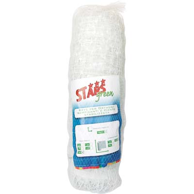 RETE SOSTEGNO ORTAGGI ORTOPLUS STARS PP CM 17X15 ML  100 H.CM 100 Immagine principale del prodotto