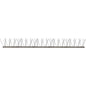 DISSUASORE VOLATILI A SPILLI INOX STARS 80 PUNTE H.CM 10 BASE CM 100X2,8