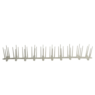DISSUASORE VOLATILI A SPILLI PP 40 PUNTE H.CM 7,8 BASE CM 50X5,5