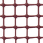 RETE PLASTICA BALCONE QUADRA TENAX HDPE MARRONE MM 10X10 H.CM 100 ML 50