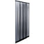 ZANZARIERA PORTA ECCO STRIP A STRISCE IRS POLIESTERE NERO CM 140 H.CM 250