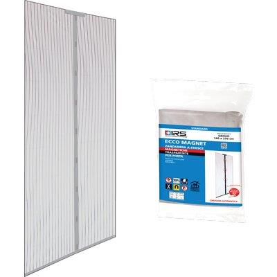 ZANZARIERA PORTA ECCO MAGNET IRS POLIESTERE GRIGIO PANNELLI 2 CM 140 H.CM 240 Immagine principale del prodotto