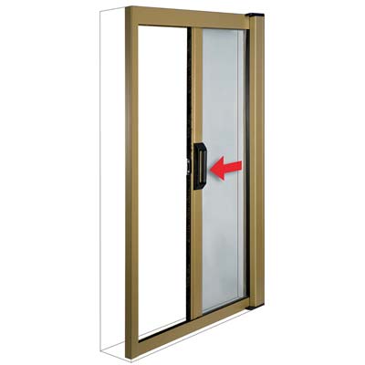 ZANZARIERA KIT PORTA SOTTILE IRS BIANCO RAL 9010 FIBRA VETRO/PVC CM 140 H.CM 240