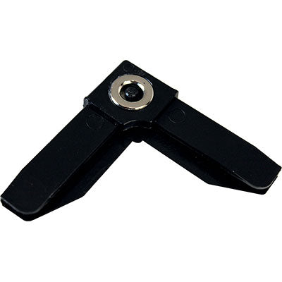 ANGOLO PROFILO ZANZARIERA LINEA C SANGIORGIO MAGNETICO PLASTICA NERA Immagine principale del prodotto