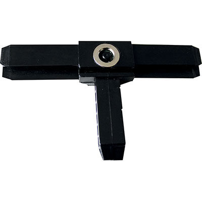 TEE PROFILO ZANZARIERA LINEA C SANGIORGIO MAGNETICO PLASTICA NERA