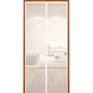 ZANZARIERA PORTA MAGNETICA EFFE POLIESTERE BIANCO PANNELLI 2 CM 120 H.CM 250