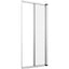 ZANZARIERA KIT PORTA EFFE BIANCO RAL 9010 FIBRA VETRO/PVC CM 150 H.CM 250