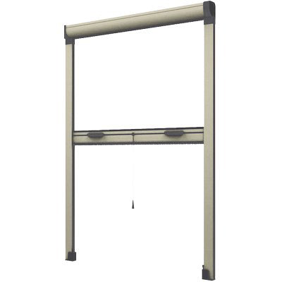 ZANZARIERA KIT FINESTRA EFFE AVORIO RAL 1013 FIBRA VETRO/PVC CM 120 H.CM 170 Immagine principale del prodotto