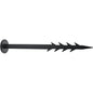 PICCHETTO CHIODO BLOCCA TELO PA NERO DENTATO MM 45 H.CM 20 CF=PZ 100
