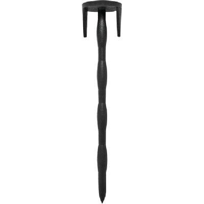 PICCHETTO CHIODO BLOCCA TELO + ALETTE PA NERO DENTATO MM 45X25 H.CM 11 CF=PZ 200 Immagine principale del prodotto