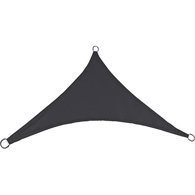 VELA OMBREGGIANTE LUXURY TRIANGOLARE STARS POLIESTERE GRIGIO GR/MQ 180 MT 3,6X3,6X3,6