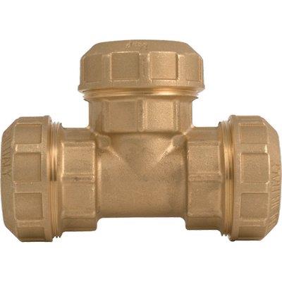TEE A COMPRESSIONE PN25 730 ITAP OTTONE MM 32X32X32