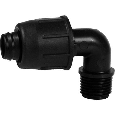 GOMITO A COMPRESSIONE FILETTO MASCHIO PN4 MM 16X3/4M Immagine principale del prodotto