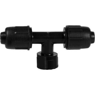 TEE A COMPRESSIONE FILETTO FEMMINA PN4 MM 16X1/2F Immagine principale del prodotto
