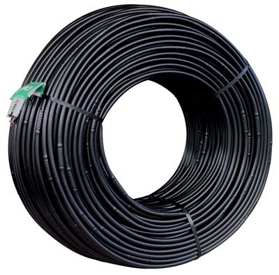 TUBO GOCCIOLANTE FORI 3 PN NERO LT/H 2 MM 16 PASSO CM 30 MT  25 CA