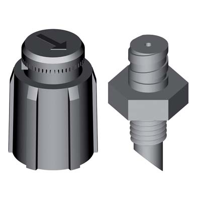 MICROSPRUZZATORE X IRRIGOCCIA 180° IRRITEC F.MM 2,0 G.MT 2,8 BAR 2 LT/H 122