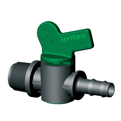 VALVOLA PORTAGOMMA PN FILETTO MASCHIO IRRITEC MM 16X1/2M Immagine principale del prodotto