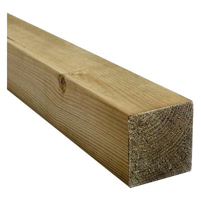 PALO QUADRO LEGNO EURO PINO IMPREGNATO CM 9X9 H.CM 210 Immagine principale del prodotto