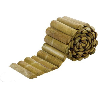 BORDURA AIUOLA A ROTOLO LEGNO EURO PINO IMPREGNATO CM 180 H.CM 20 Immagine principale del prodotto