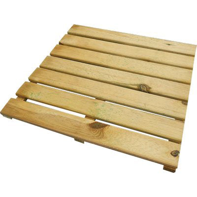 PAVIMENTO LEGNO EURO PINO IMPREGNATO 7+3 LAMELLE CM 50X50 H.MM 24