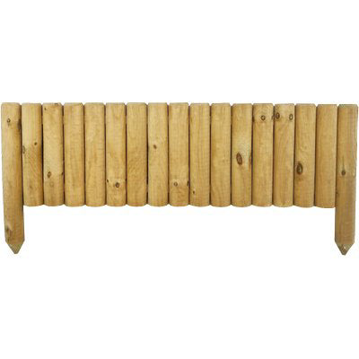 BORDURA AIUOLA PREMIUM LEGNO EURO PINO IMPREGNATO CM 100 H.CM 15/30 Immagine principale del prodotto
