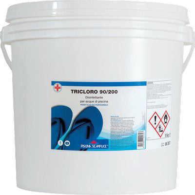 TRICLORO X PISCINA PASTIGLIE LAPI KG 25=125XGR 200 Immagine principale del prodotto