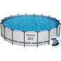 PISCINA STEEL PRO MAX 56462 BESTWAY FILTRO LT/H 5.678 CM 549 H.CM 122