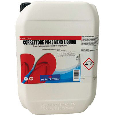 REGOLATORE PH MENO 15% X PISCINA LAPI LIQUIDO LT  5