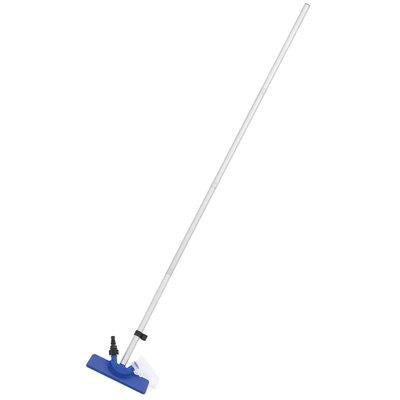 KIT PULIZIA PISCINA POOL 58195 BESTWAY SCOPA+RETINO+MANICO+TERMOMETRO+TEST+TOPPE Immagine principale del prodotto