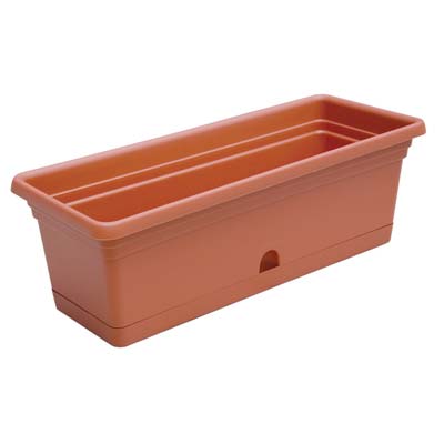 CASSETTA + RISERVA MELISSA ICS PP TERRACOTTA CM 60X20 H.CM 16 Immagine principale del prodotto