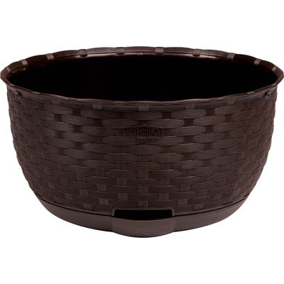 CIOTOLA RATTAN NATURAL STEFANPLAST PP MOKA CM 30 H.CM 14,5