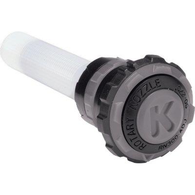 TESTINA IRRIGATORE POP-UP STATICO ROTARY K-RAIN GRIGIO 80°-360° MT 7,9/8,2