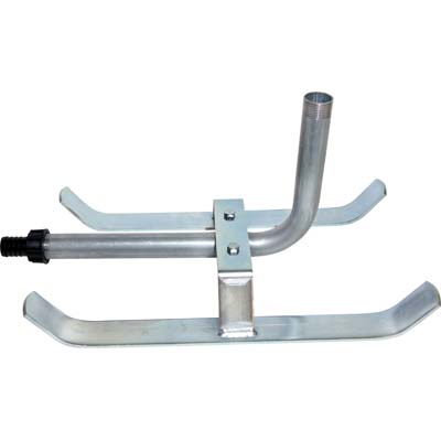 BASE A SLITTA IRRIGATORE MAXI ACCIAIO ZINCATO 1"M+PORTAGOMMA Immagine principale del prodotto