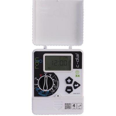 CENTRALINA IRRIGAZIONE C-DIAL INTERNO RAIN ZONE 4 VOLT 220/24 TRASF ESTERNO