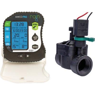 CENTRALINA IRRIGAZIONE AMICO PRO RAIN KIT X ESTERNO ZONE 1+ELETTR. 1" 2XSTILO AA VOLT 1,5 Immagine principale del prodotto