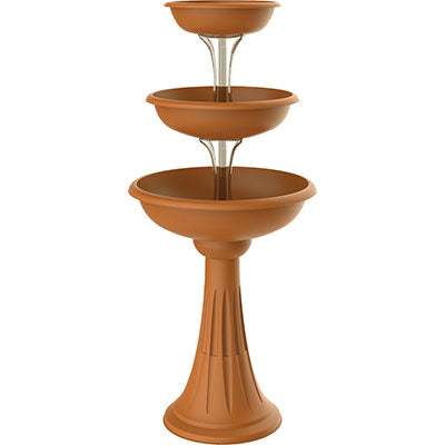 CIOTOLE TRIS TREVY BAMA PP TERRACOTTA D.CM 50 H.CM 114 Immagine principale del prodotto