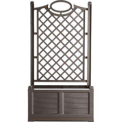 FIORIERA + GRIGLIATO SEPARE BAMA PP CAPPUCCINO CM 80X42,5 H.CM 150